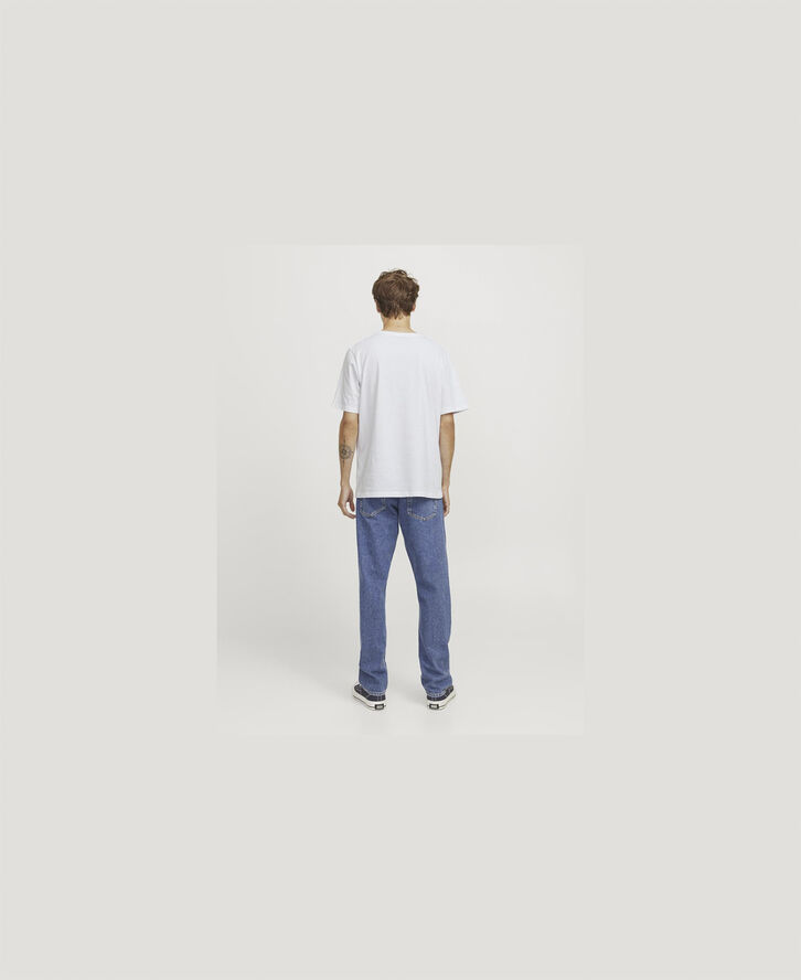 JJ-REBEL JREBLINO TEE SS CREW NECK White