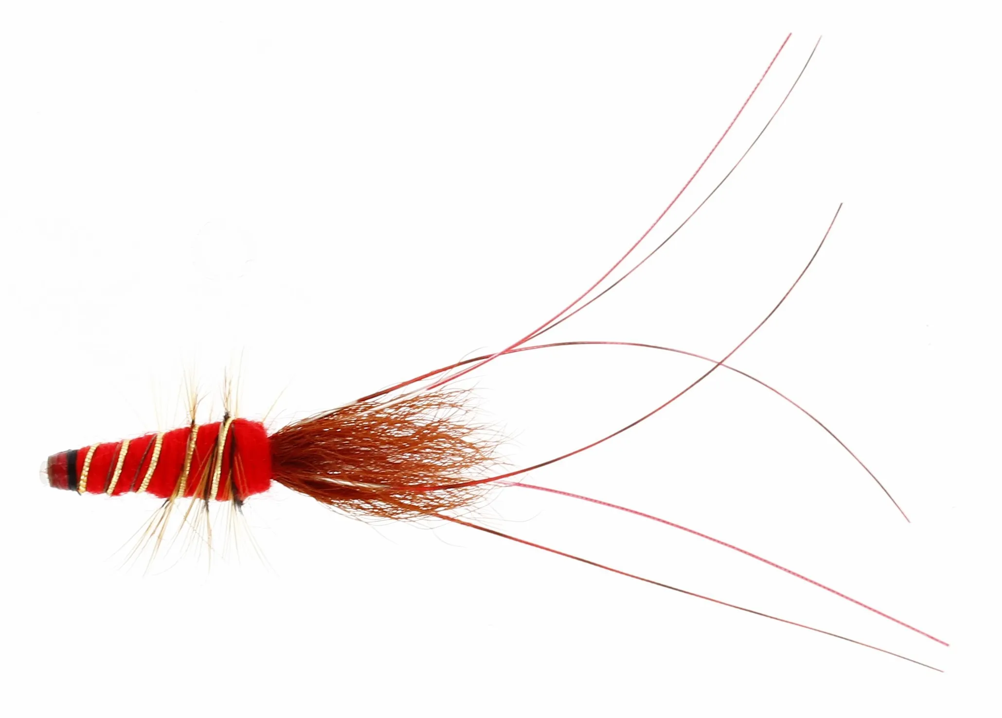 Unique Flies Red Frances Tube 1