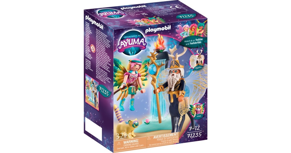 PLAYMOBILAyuma - Abjatus met Knight Fairy Hildi Constructiespeelgoed  (71235)