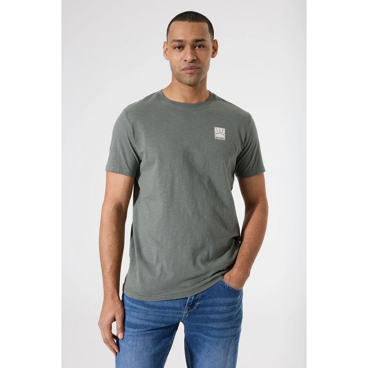 Heren T-shirt M-1050-TSR628