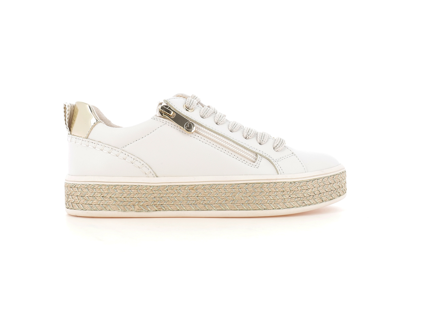Marco tozzi-23744 Matières combinées Creme