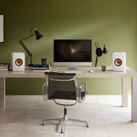 KEF LS50 Wireless II – compacte en draadloze hifi-luidspreker Wit