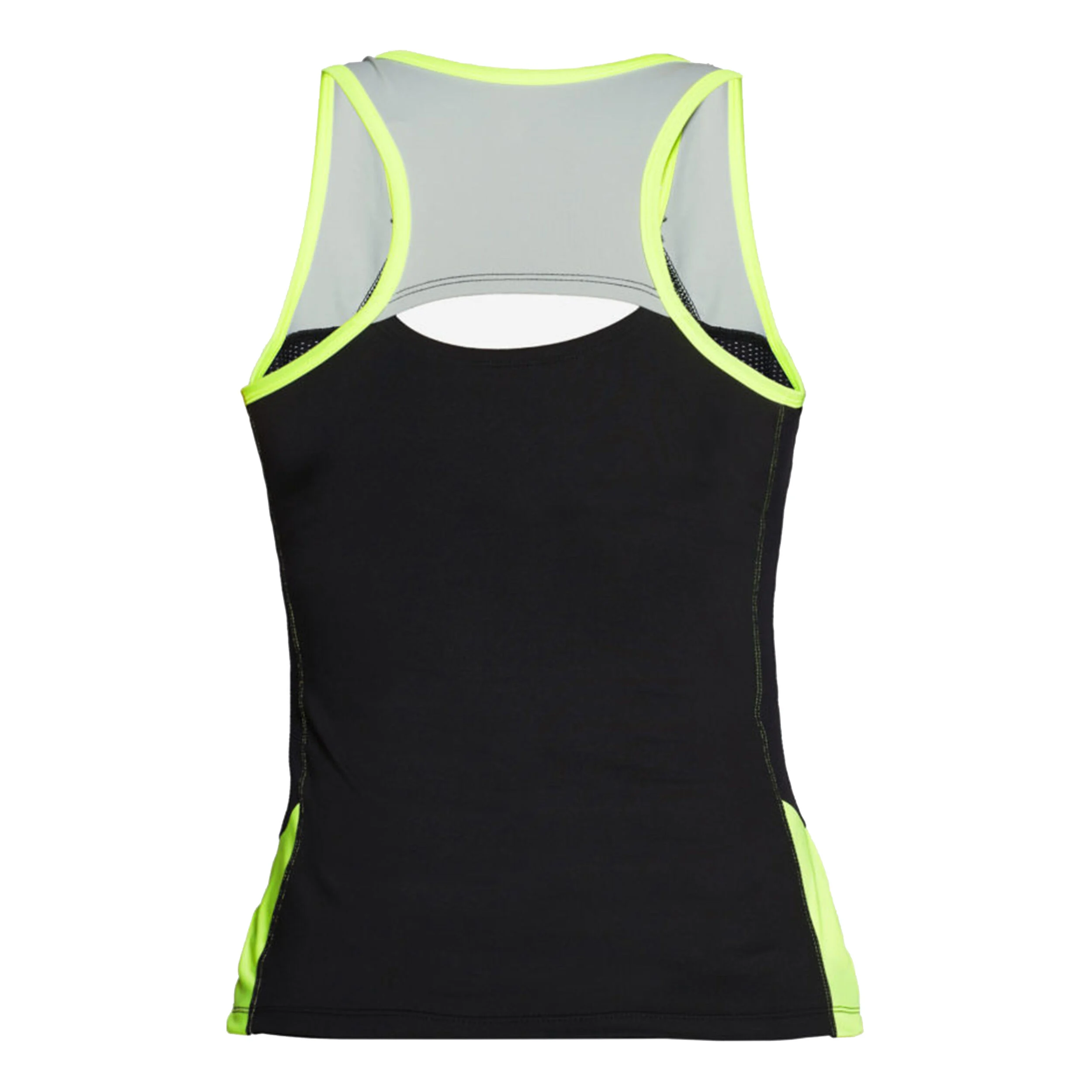 Black Crown Santander T-shirt Femmes - Noir , Jaune Lemon