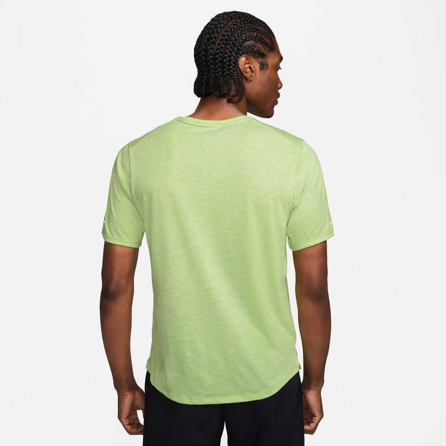 Nike T-shirt Running Dri-FIT Run Division - Vert/Argenté
