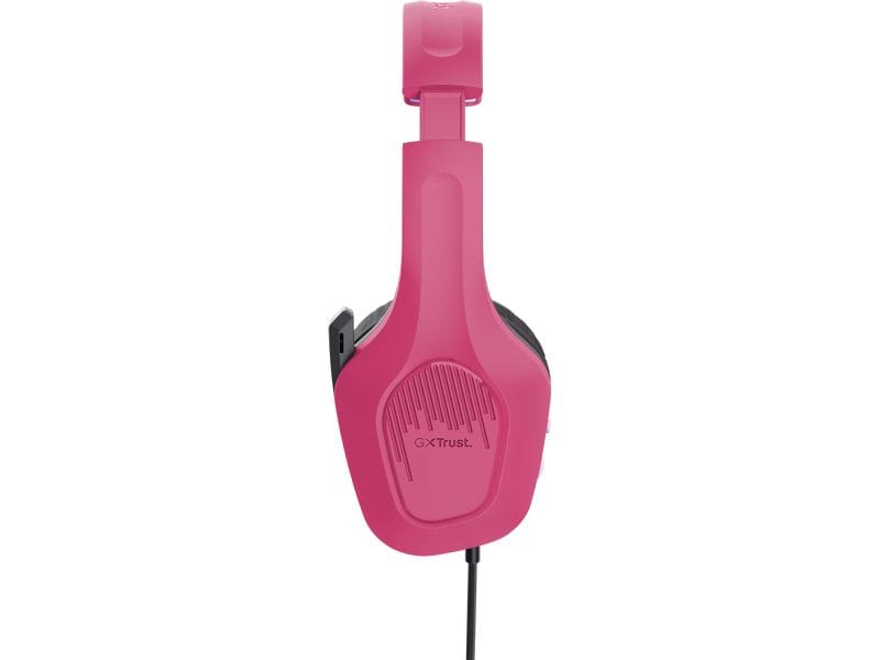 Trust Headset GXT 415P Zirox Pink/Schwarz Gaming-Headset mit komfortablen ohrumschliessenden Polstern und einstellbarem Mikrofon