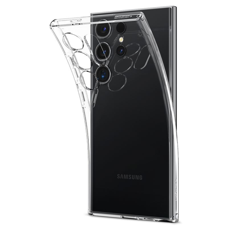 Samsung Galaxy S24 Ultra Liquid Crystal Case Gummi Hülle (ACS07283) - Crystal Clear (Transparent)