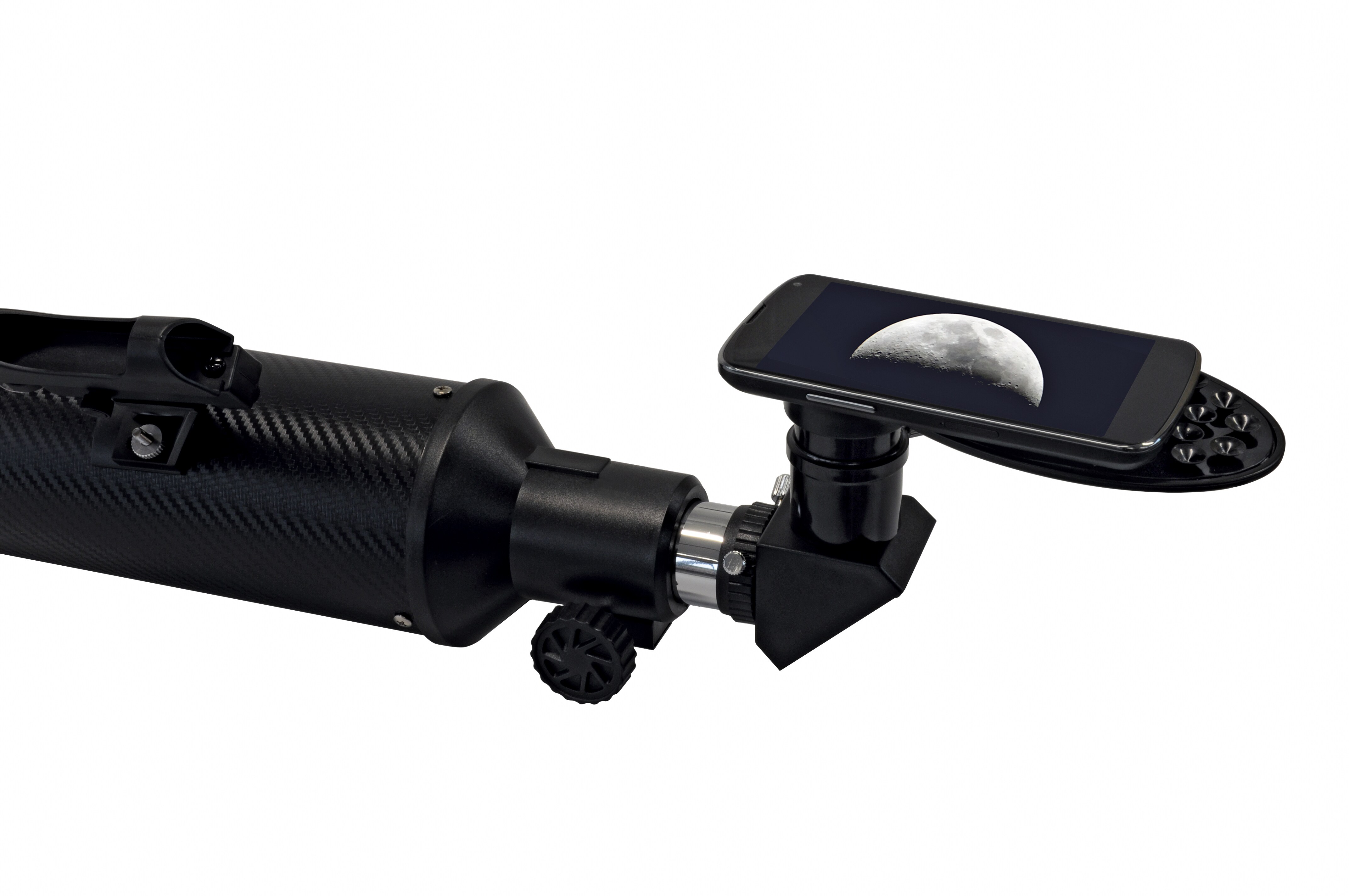 BRESSER Taurus 90/900 MPM Linsenteleskop mit Smartphone-Adapter & Sonnenfilter