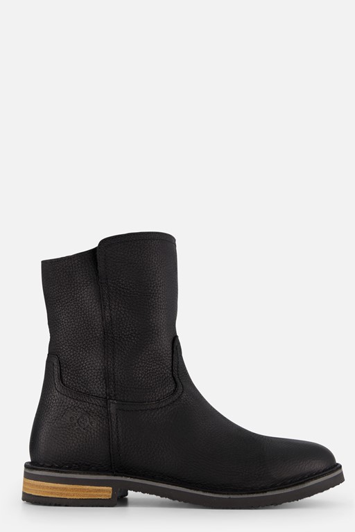 Aqa Laarzen zwart Nubuck