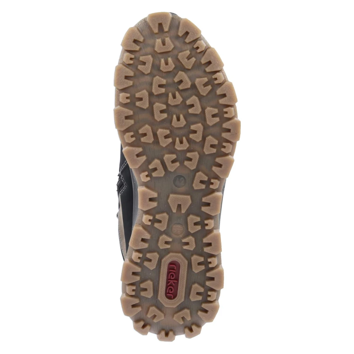 RiekerBoots - braun kombi