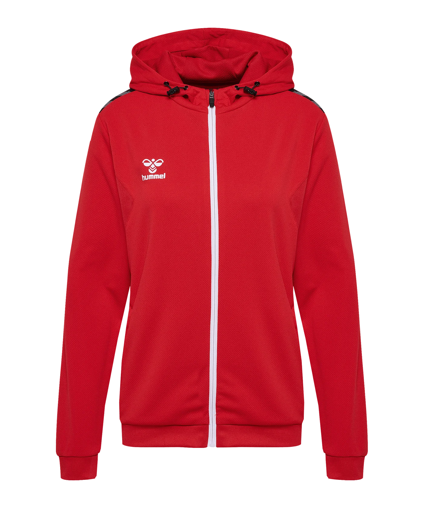 Hummel AUTHENTIC PL Kapuzenjacke Damen Rot F3062