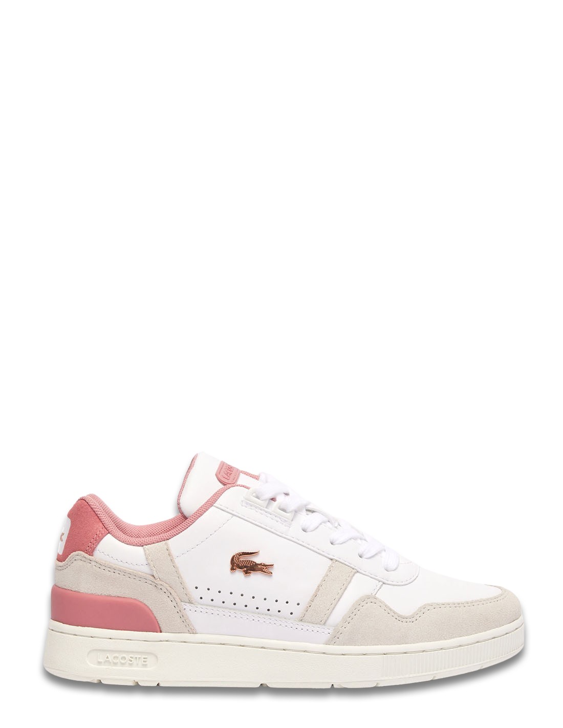 lacoste Basket de ville Femme t-clip 124 6 sfa blanc/rose