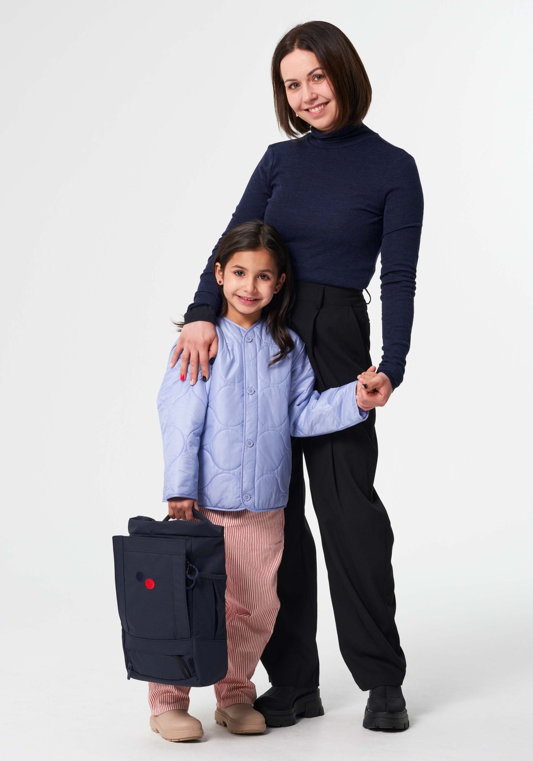 Pinqponq Rucksack Blok Mini Backpack Fjord Navy