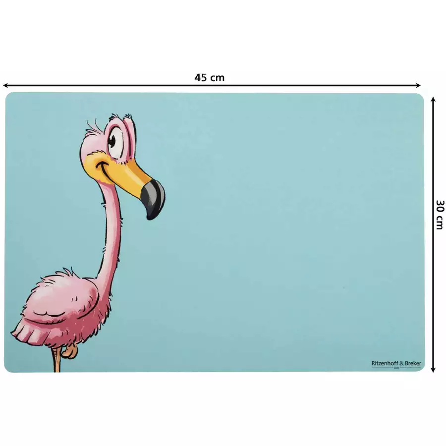 Ritzenhoff & Breker GmbH & Co. KG Platzsets Happy Zoo 45 x 30 cm 5er Set bunt