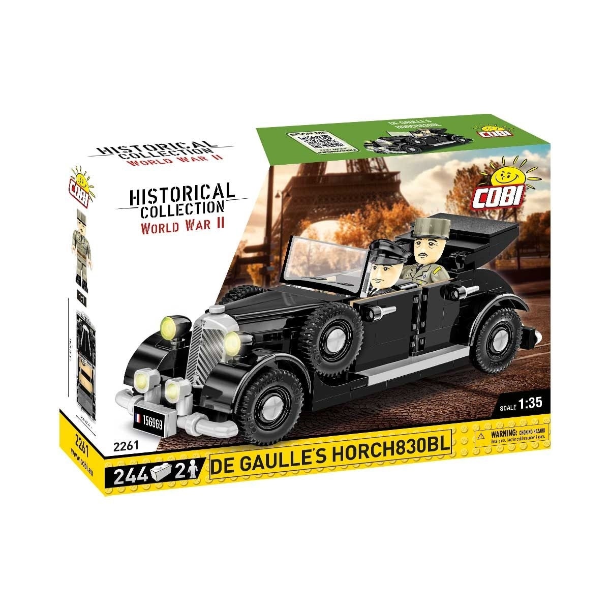 Cobi De Gaulles 1936 Horch 830