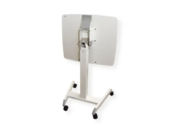 ROLINE PC-arbejdsbord, højdejusterbart, vipbart, hvidt (17.02.1548)
