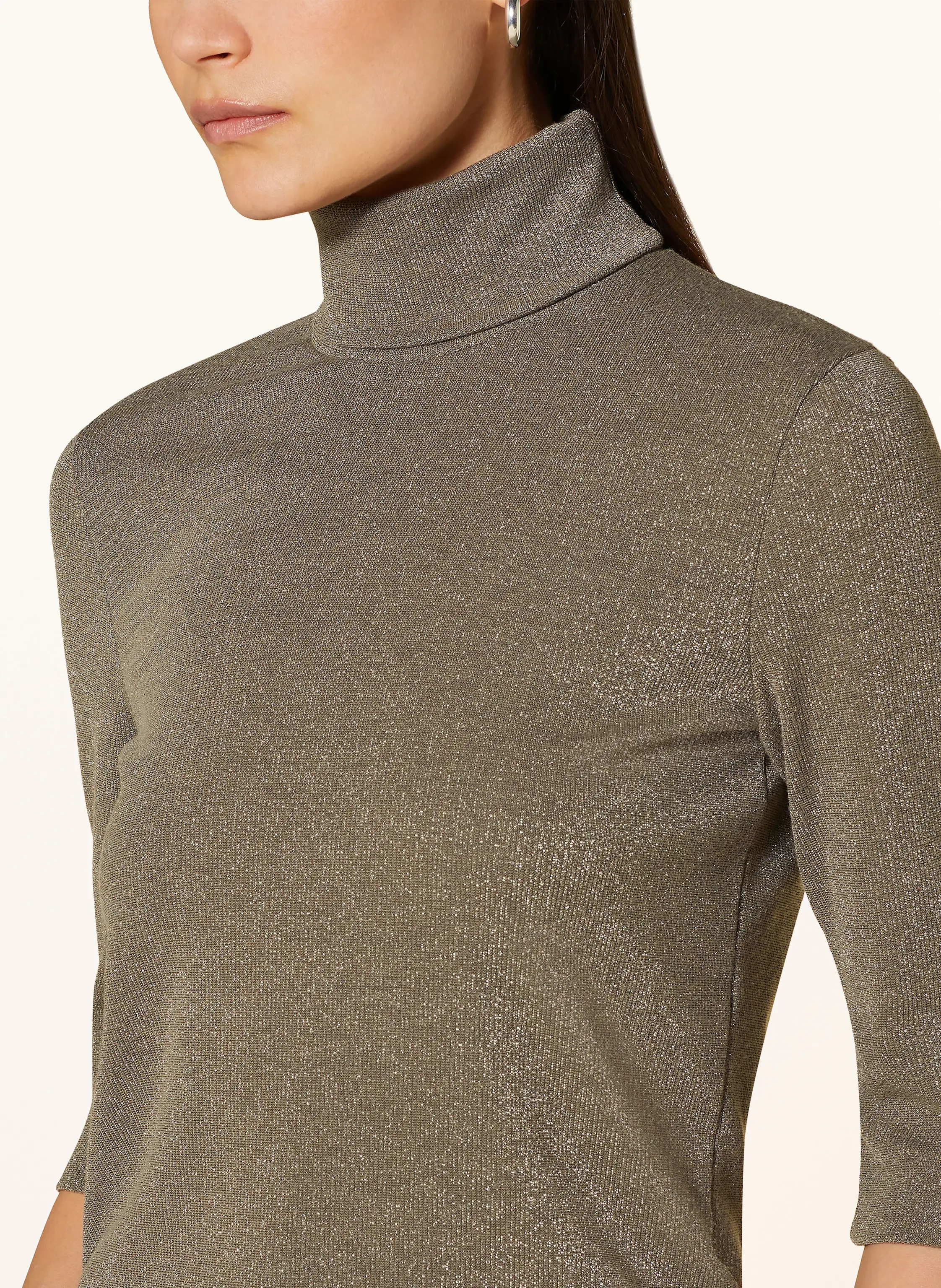 MARC CAIN Strickshirt mit Glitzergarn