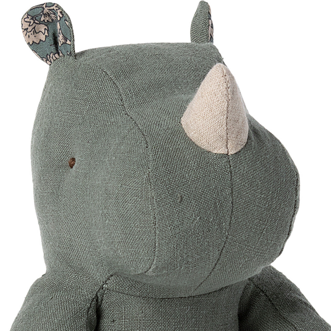 Maileg safari friends neushoorn - pine - 23 cm