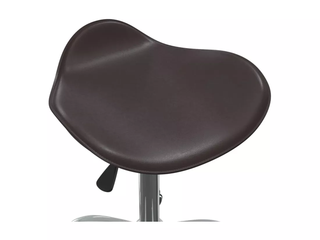 Chaise de bureau Marron Similicuir