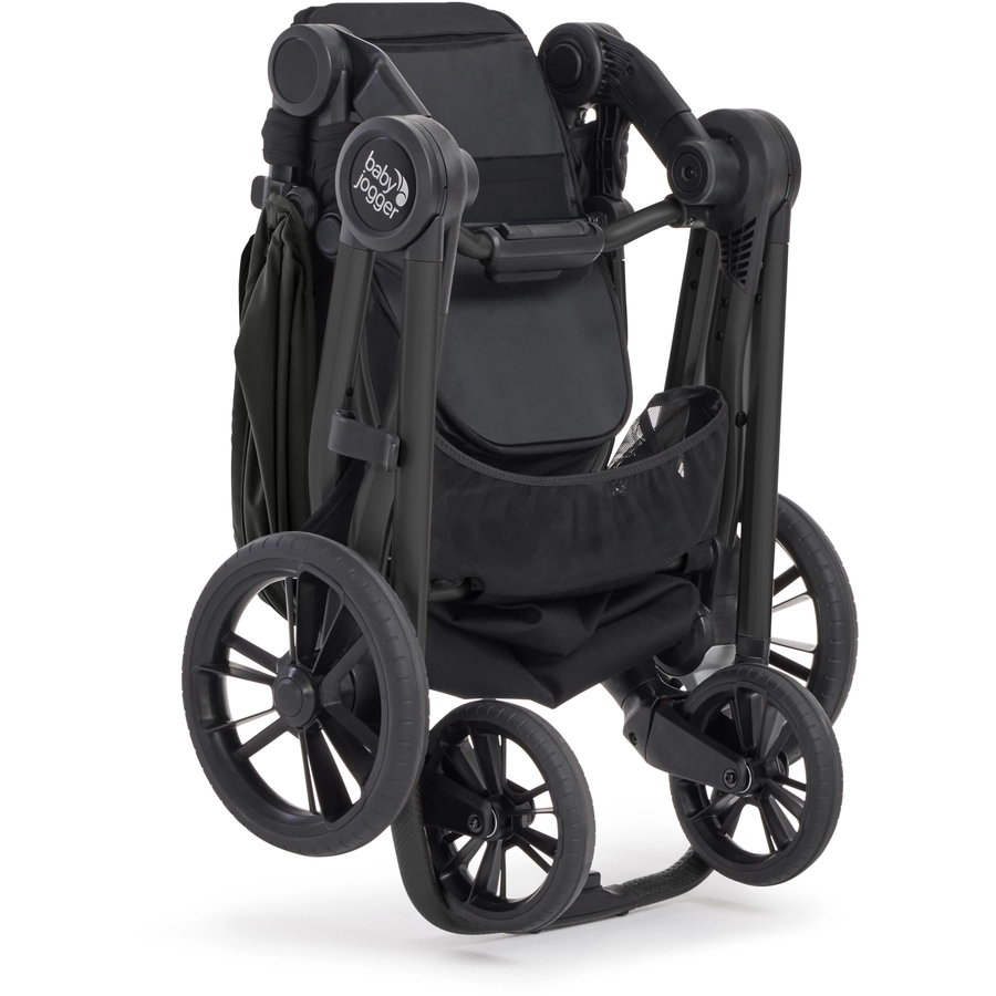 baby jogger Kinderwagen City Sights Rich Black inkl. Babywanne und Wetterschutz