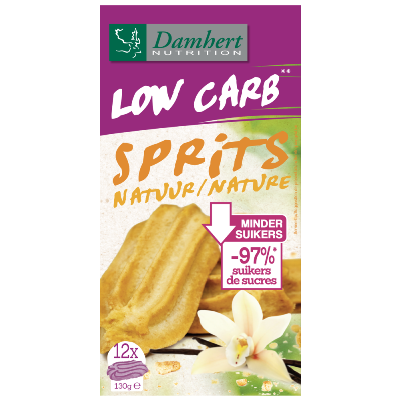 Damhert Tagatesse Sprits Koek Natuur 130 Gram