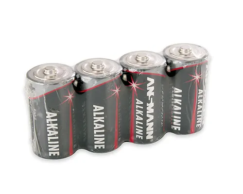 ANSMANN Baby C - Batteri 4 x LR14 - Alkaline