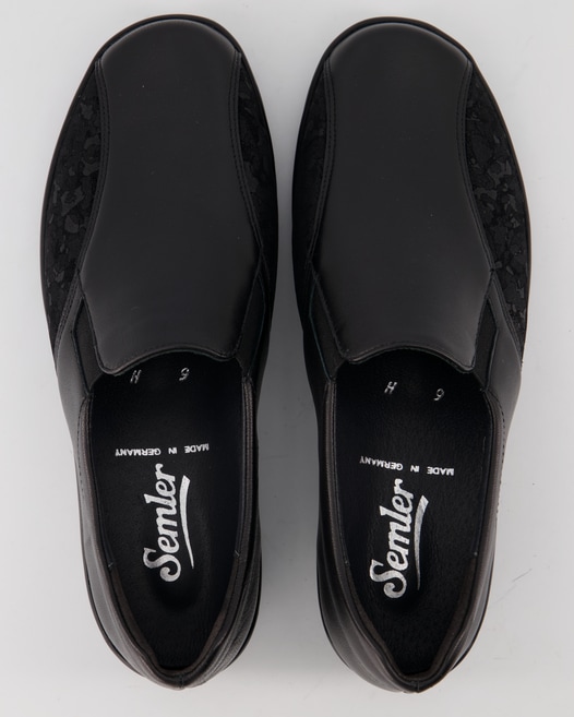 Semler Birgit Slipper in Schwarz