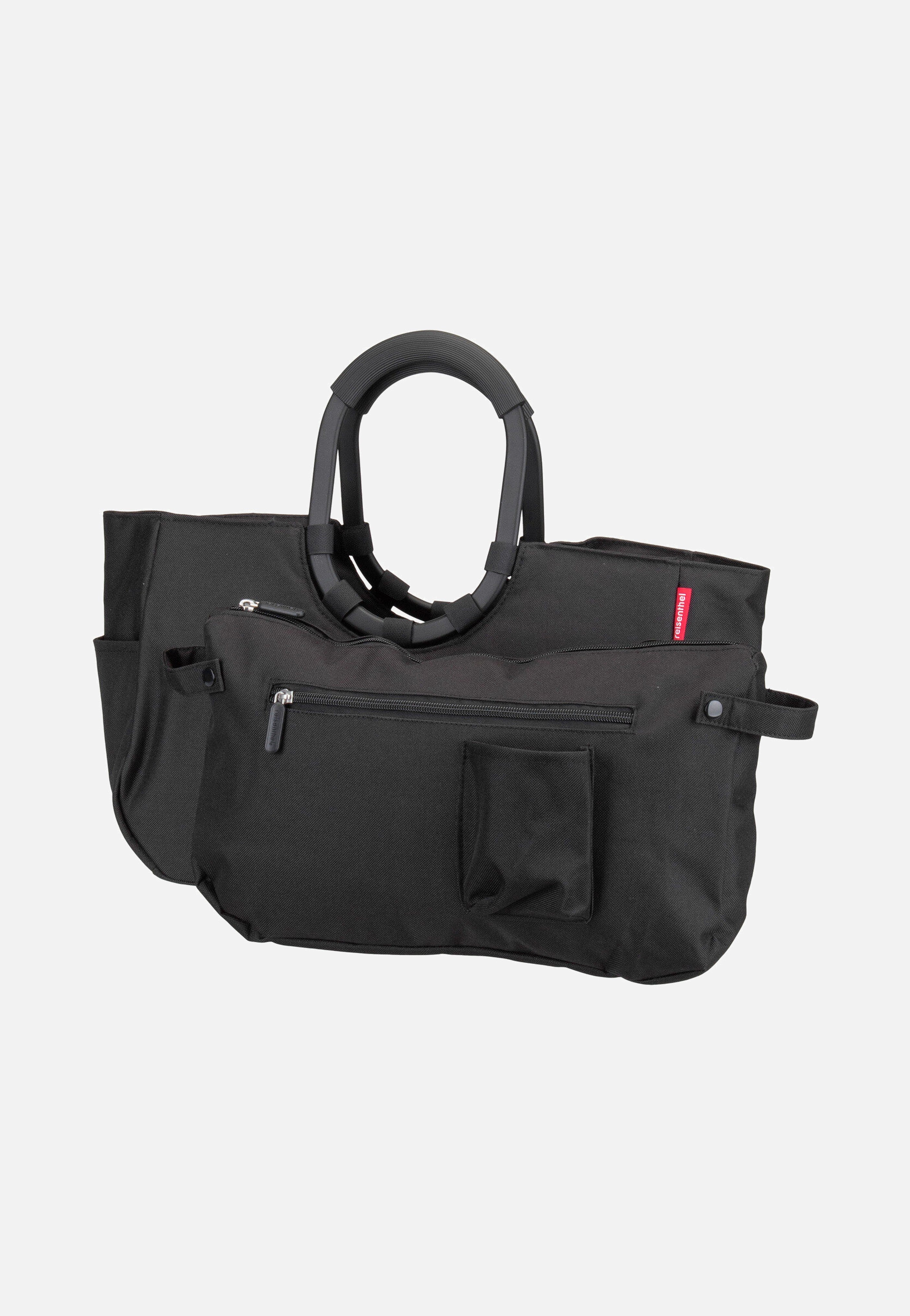 loopshopper M frame Black/Black - Einkaufskorb