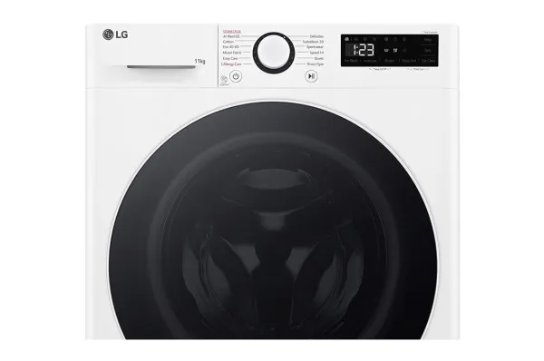 LG Serie R5 F4WR511S0W - Vaskemaskine - bredde: 60 cm - dybde: 62 cm - højde: 85 cm - frontbetjening - 11 kg - 1400 rpm - hvid