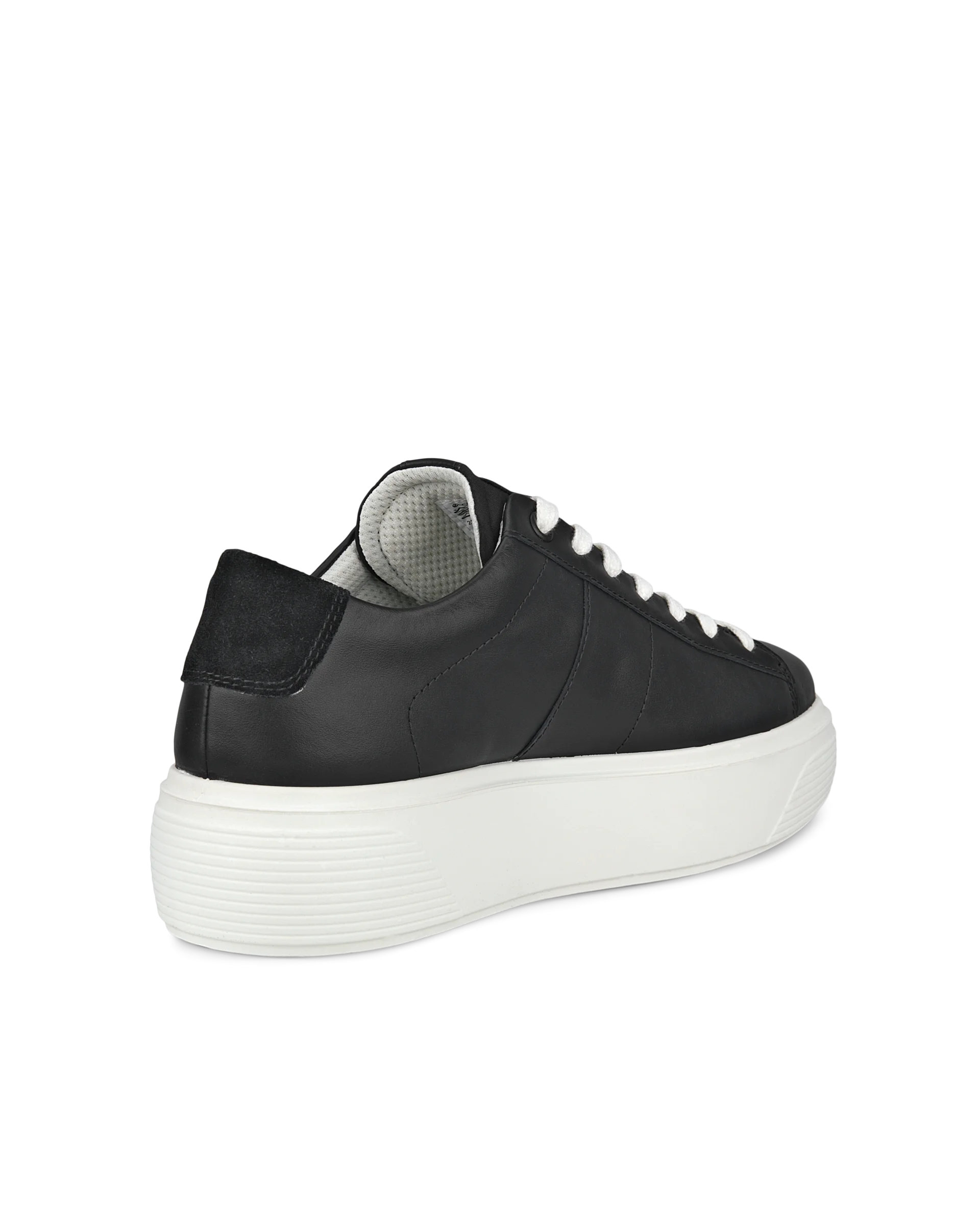 ECCO STREET PLATFORM W Damen Ledersneaker Schwarz