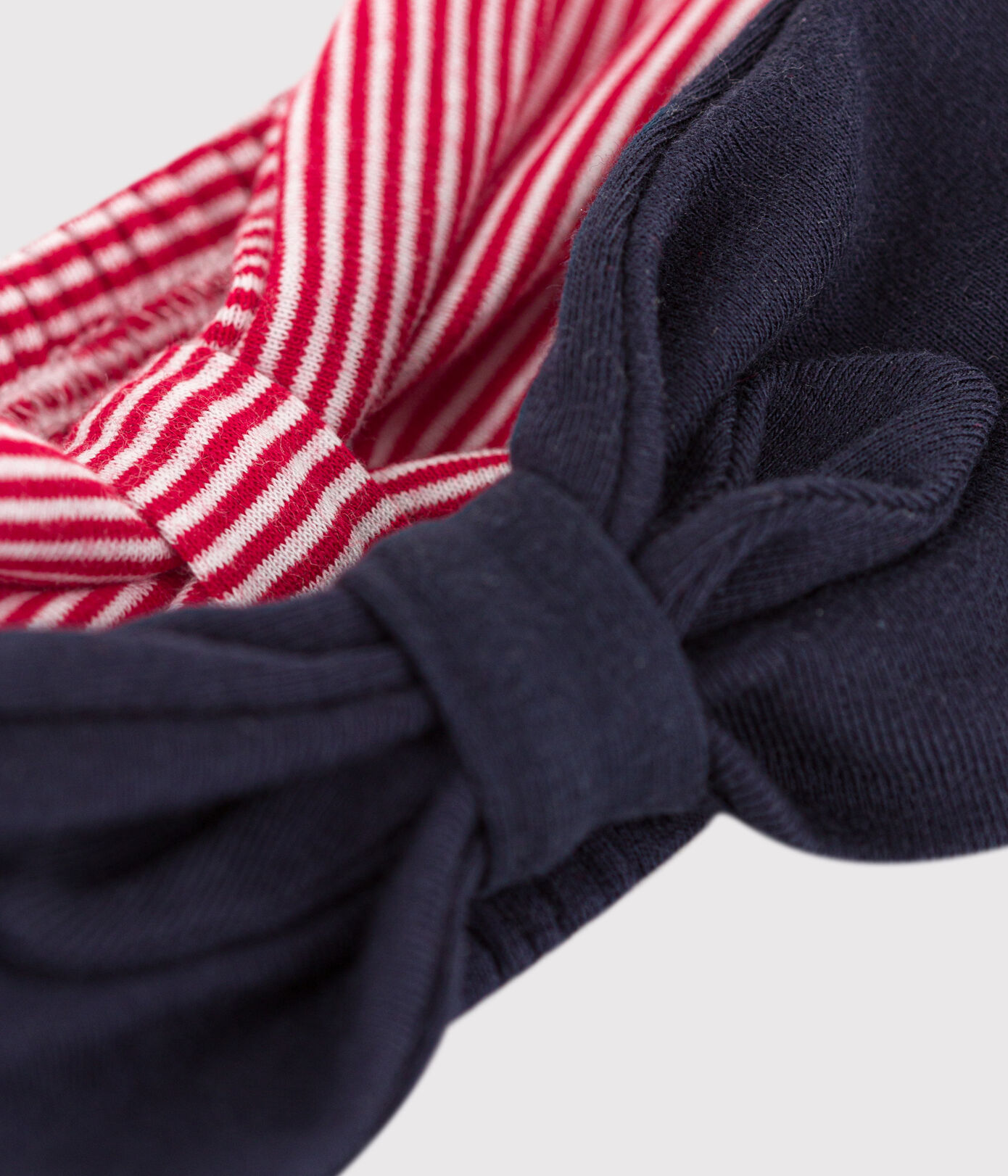 Lot de 2 bandeaux en coton bébé