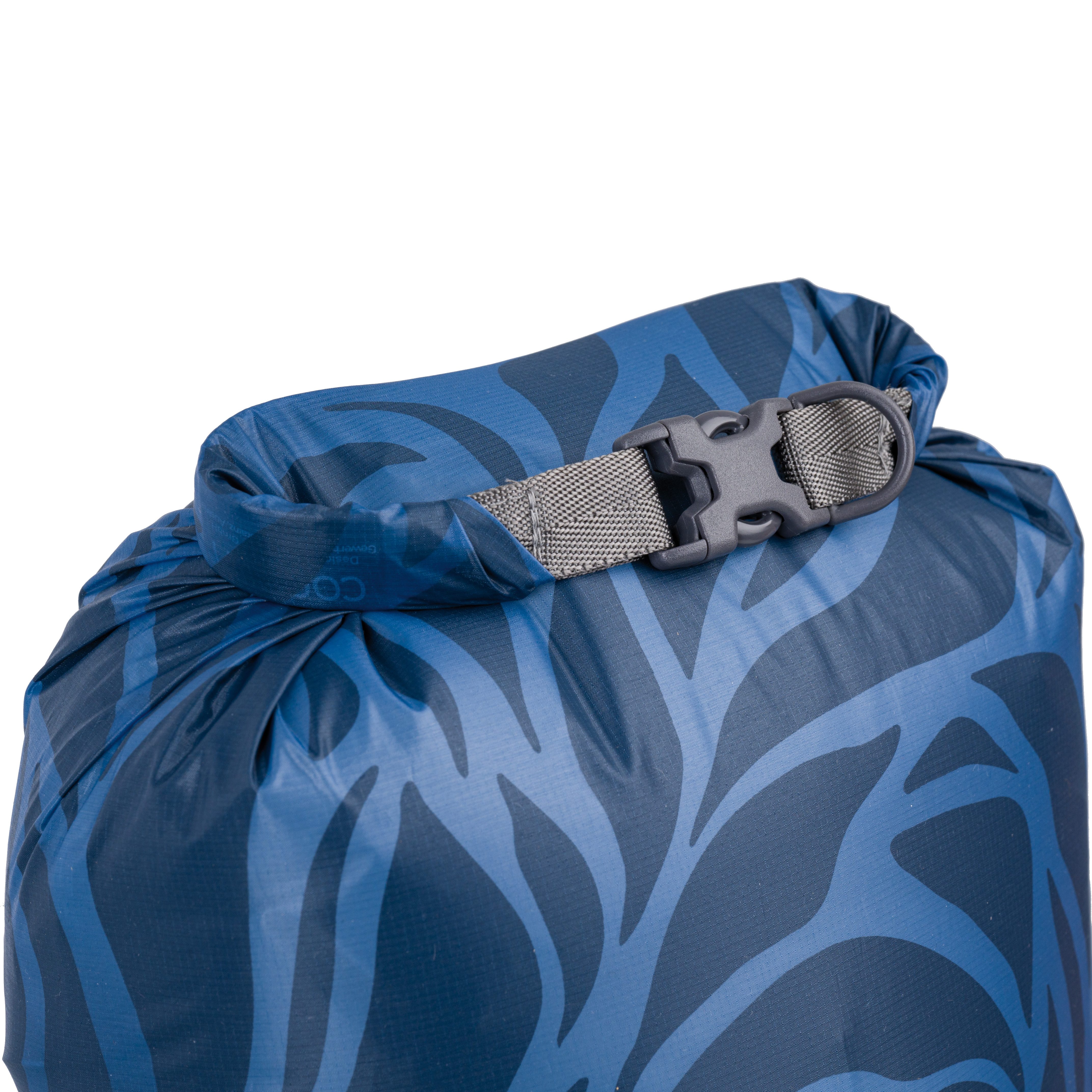 Cocoon Drybag Hyperlight Packsack blue leaves
