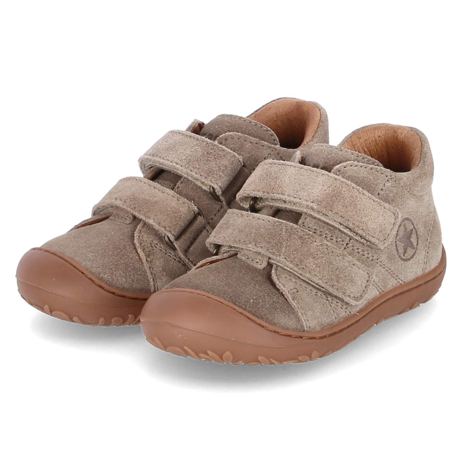 bisgaard Klettschuhe HALE V - taupe