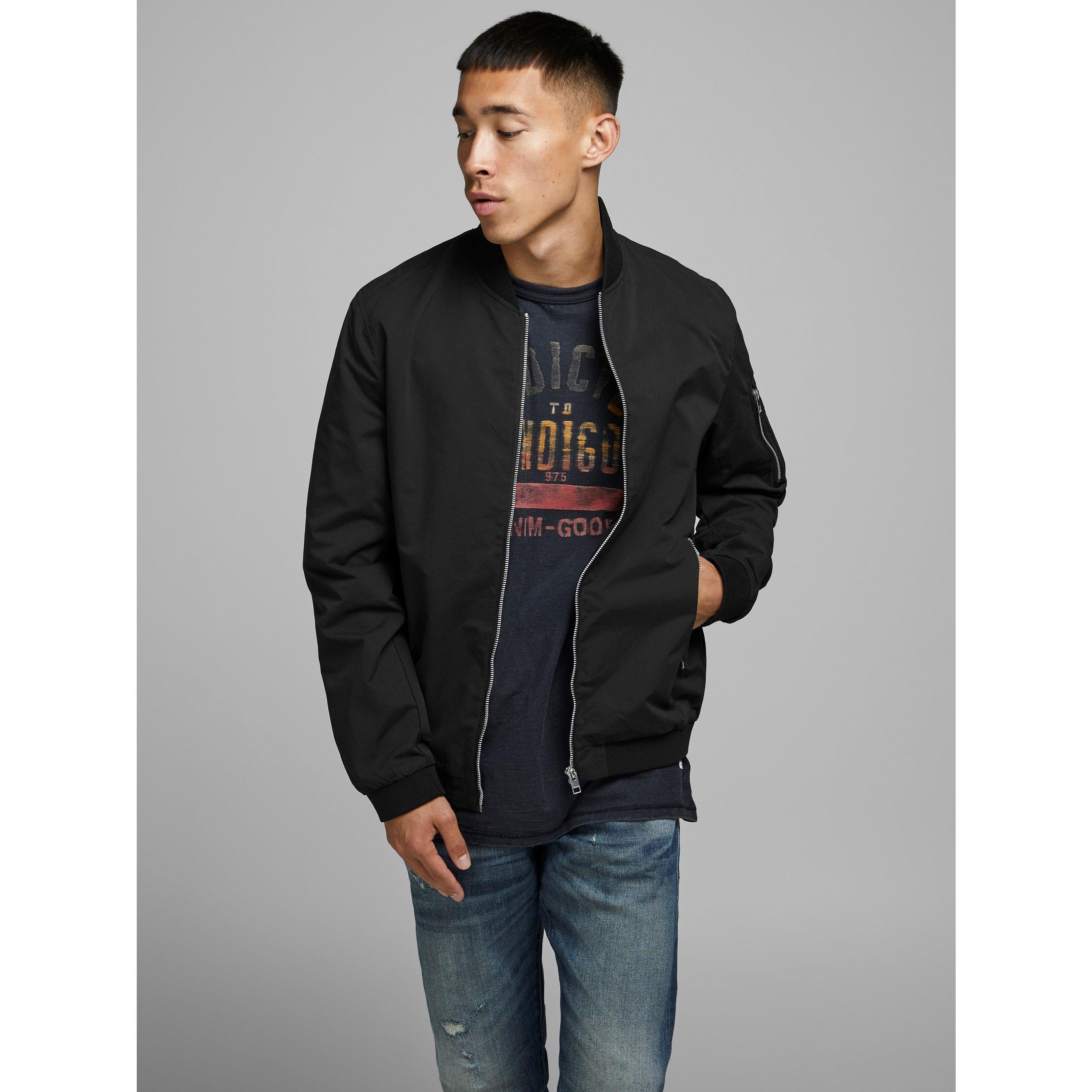 Jack and Jones Rush Bomber Jacket Mens