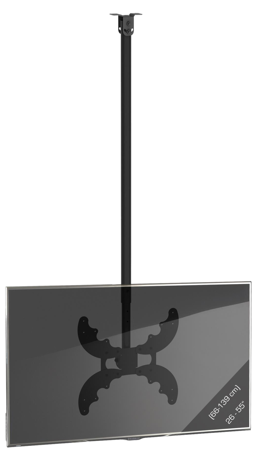 TV-Deckenhalterung B-DX 400 XXL - schwarz
