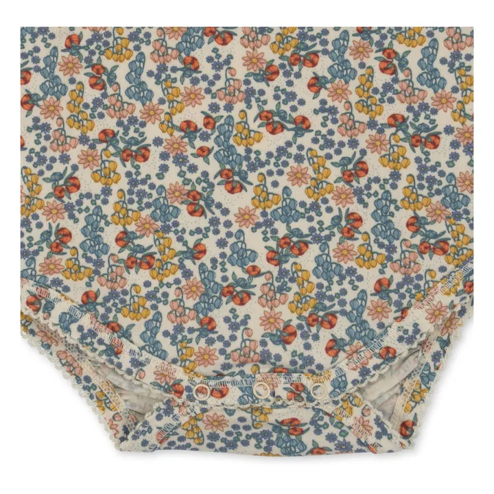 Konges Sløjd Body Manches Courtes Basic Coton Bio | Bleu