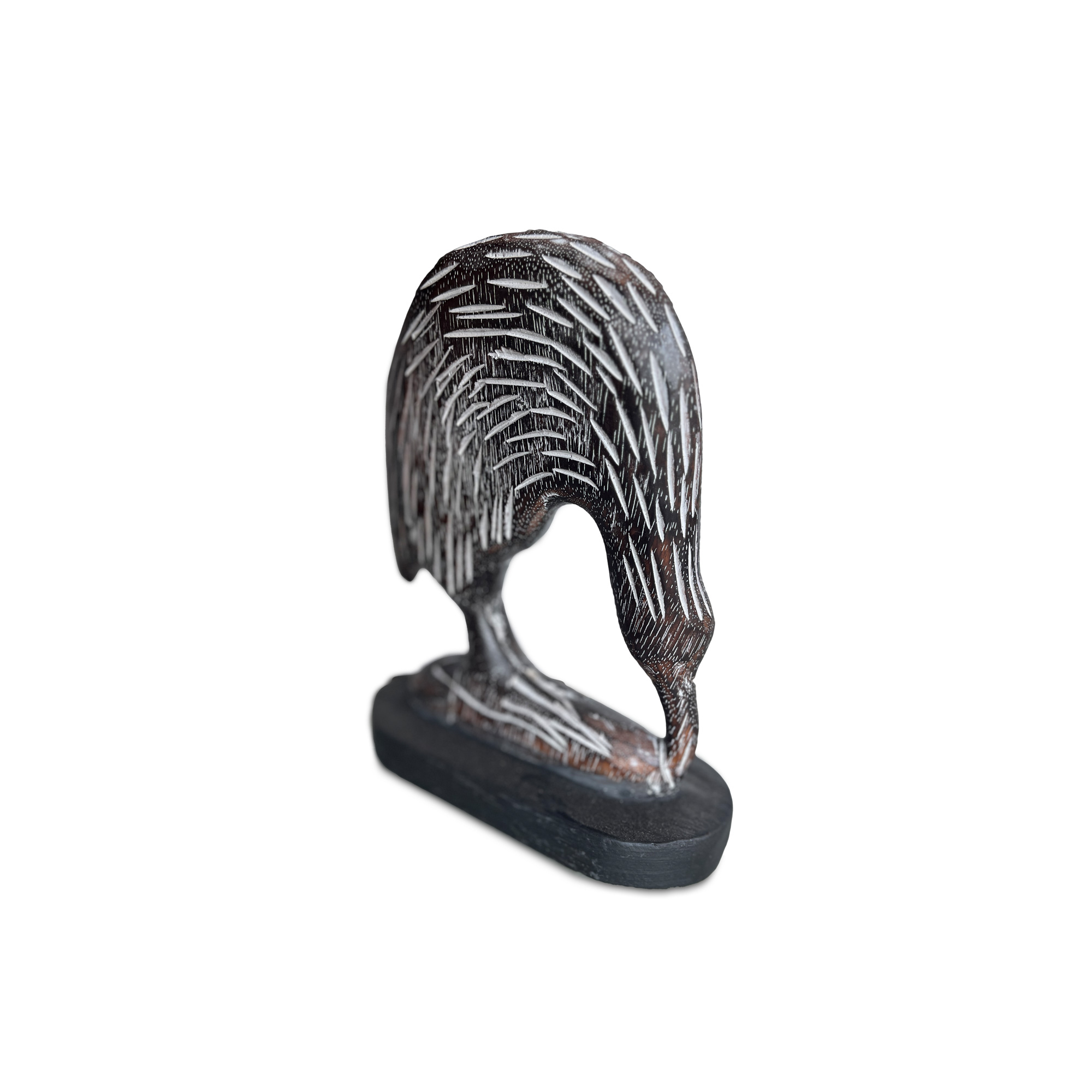 Statue 'Kiwi', braun, H 20 cm, B 16 cm, L 7 cm von fischer's lagerhaus