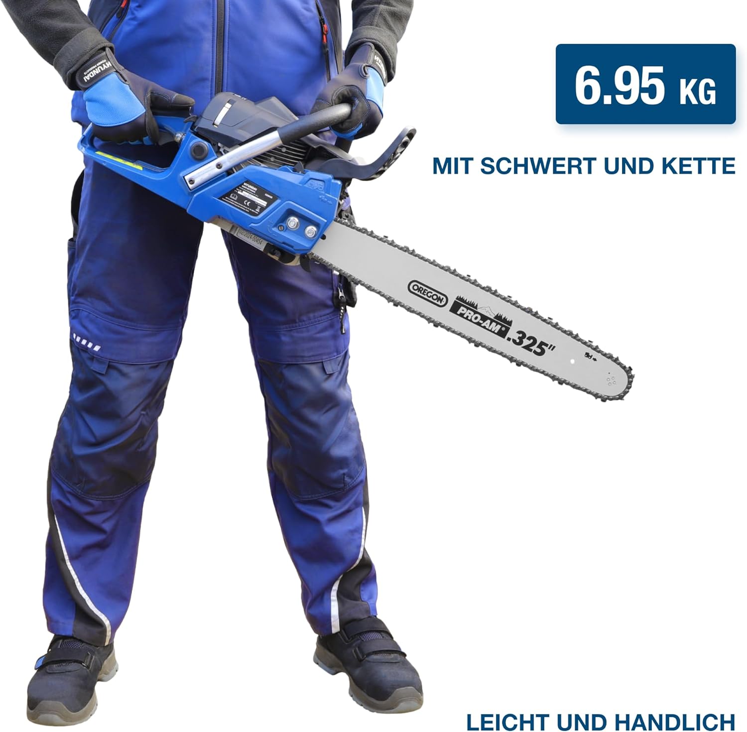 HYUNDAI Benzin-Kettensäge CS5620G | 51 cm/20