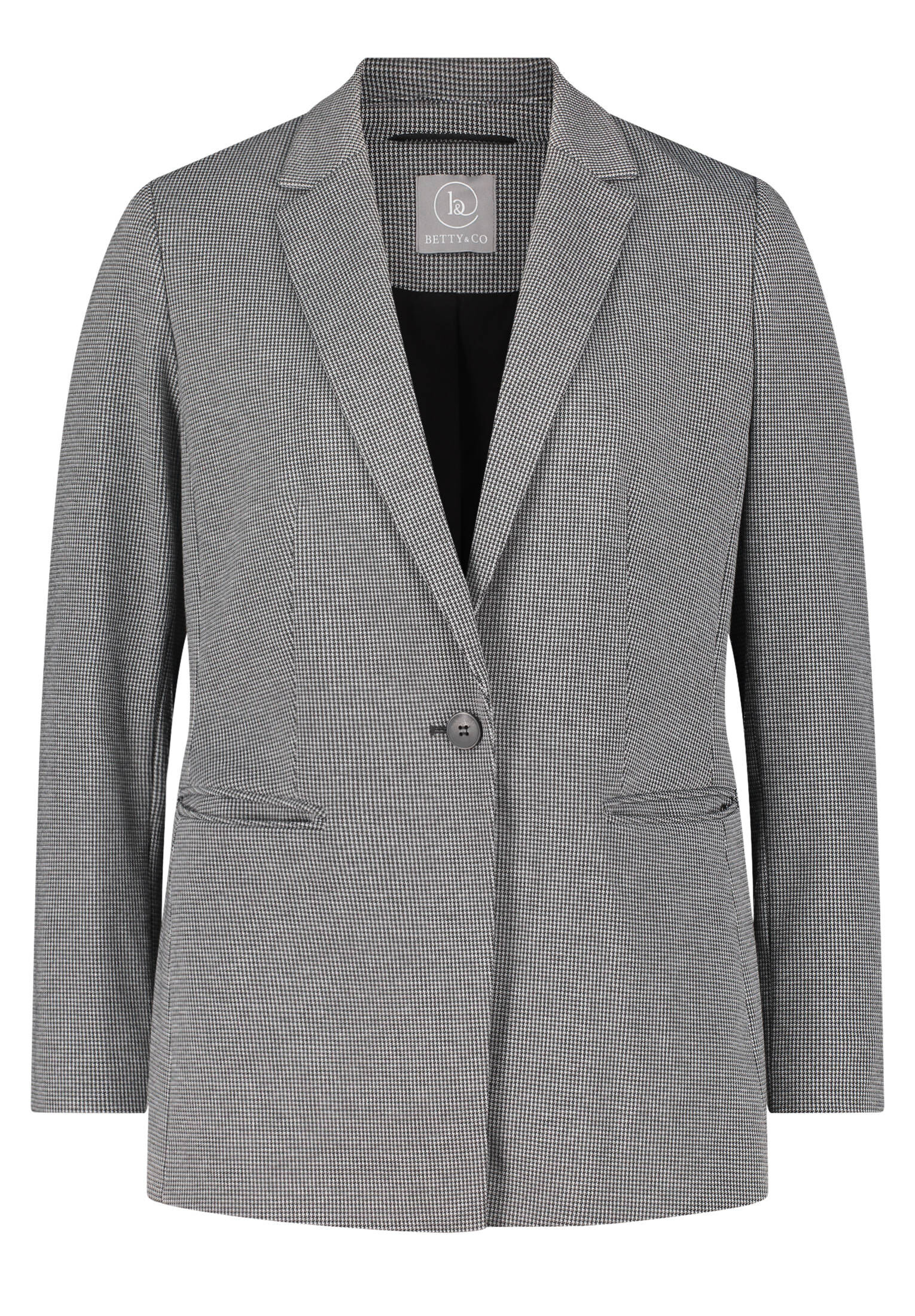 Betty & Co| Damen Longblazer mit Muster