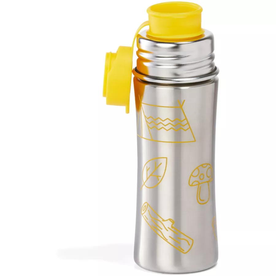 Affenzahn Trinkflasche: Tiger, gelb