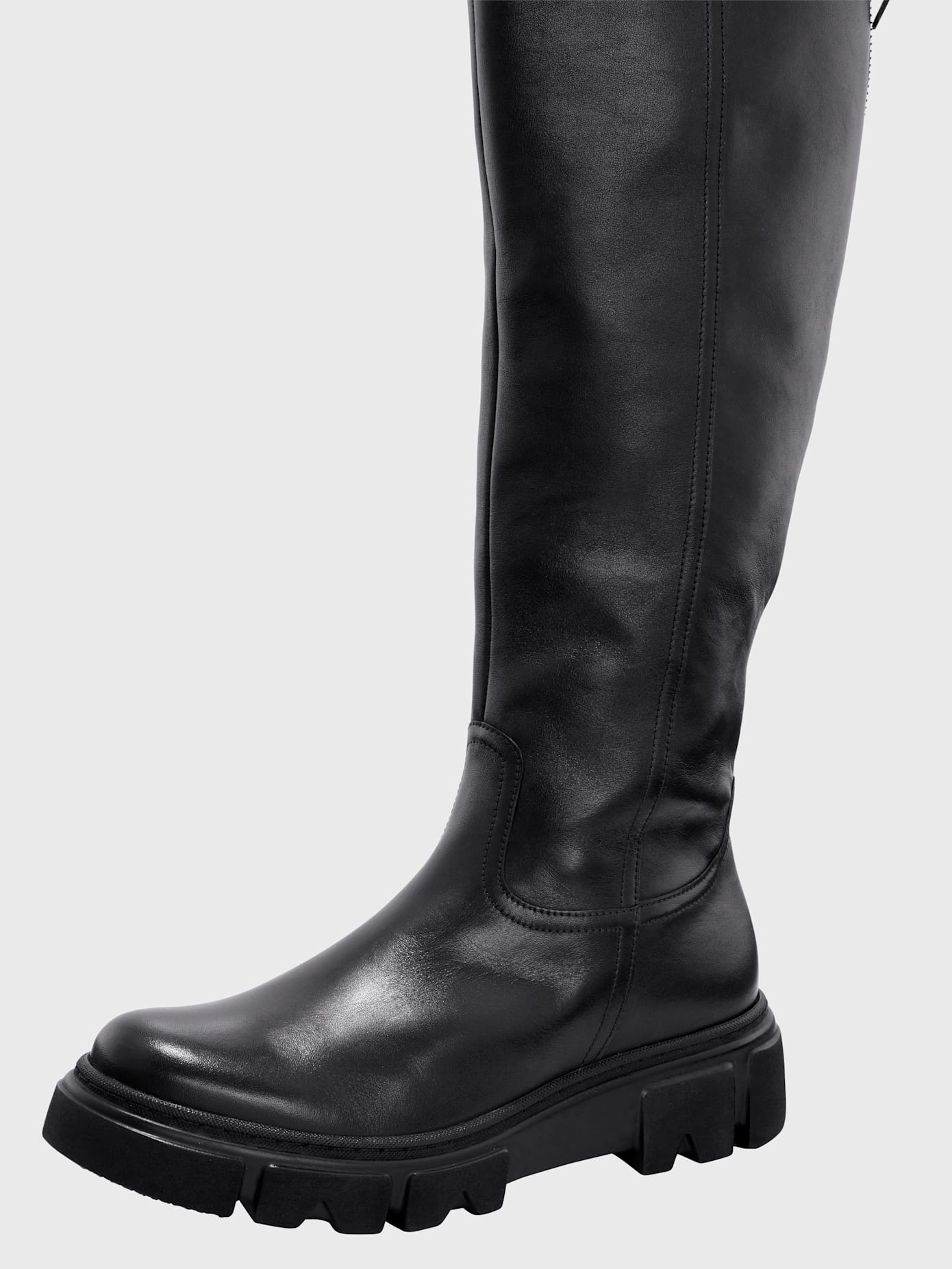 Bottes en cuir nappa d'agneau et de mouton ou cuir nappa de veau