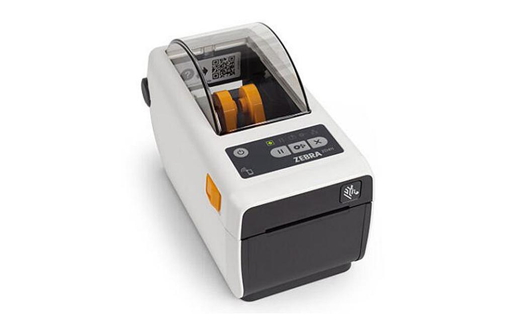 Etikettendrucker ZD411 203dpi TD USB BT WLAN Healthcare<br>2-Zoll-Thermodirekt-Etikettendrucker für das Gesundheitswesen