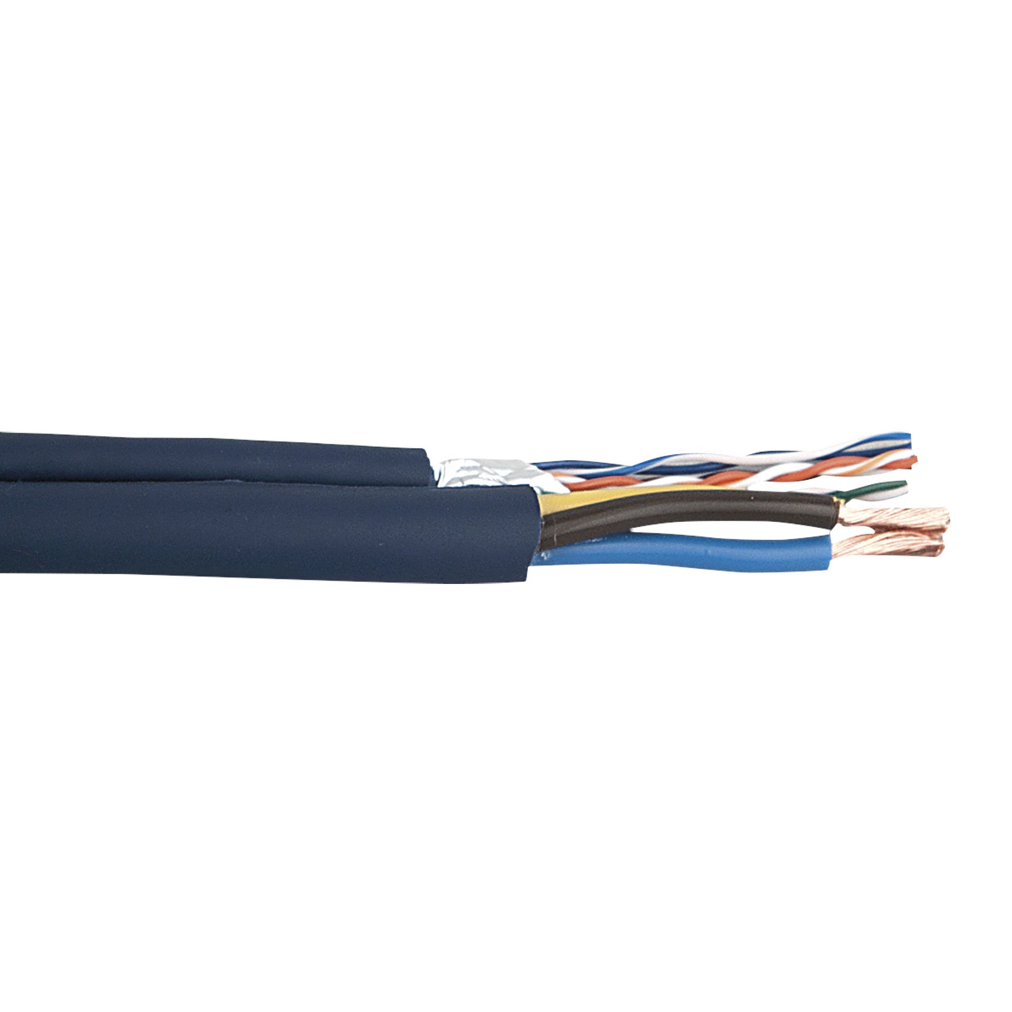 DAP D9412 Flexibele CAT5E + stroomkabel 100m op rol