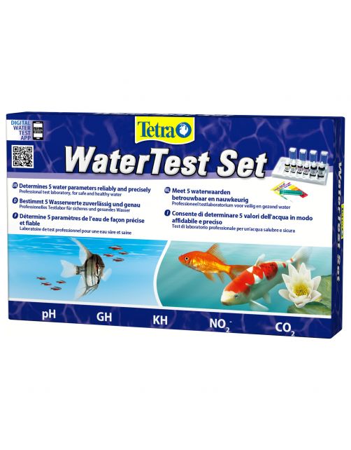 Tetra Test Laborett - Testen - per stuk Ph-Kh-Gh-No2-Co2
