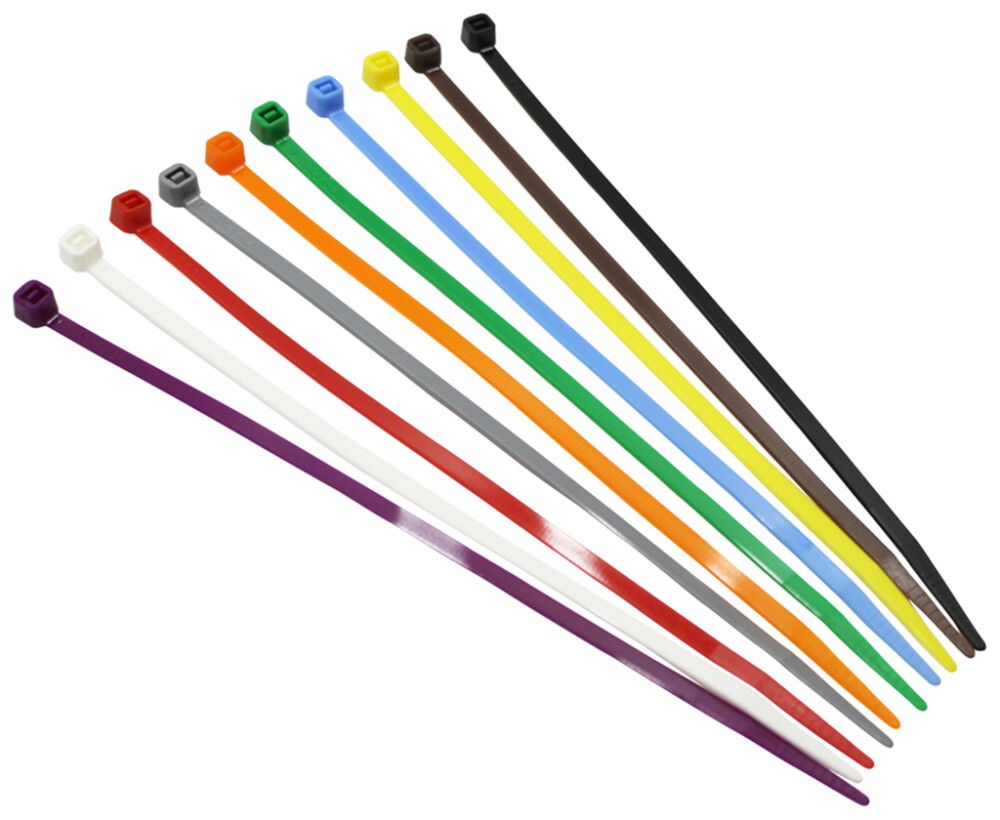 STRIPSSORTIMENT NEMIQ 200X4.8MM 10 FARGER