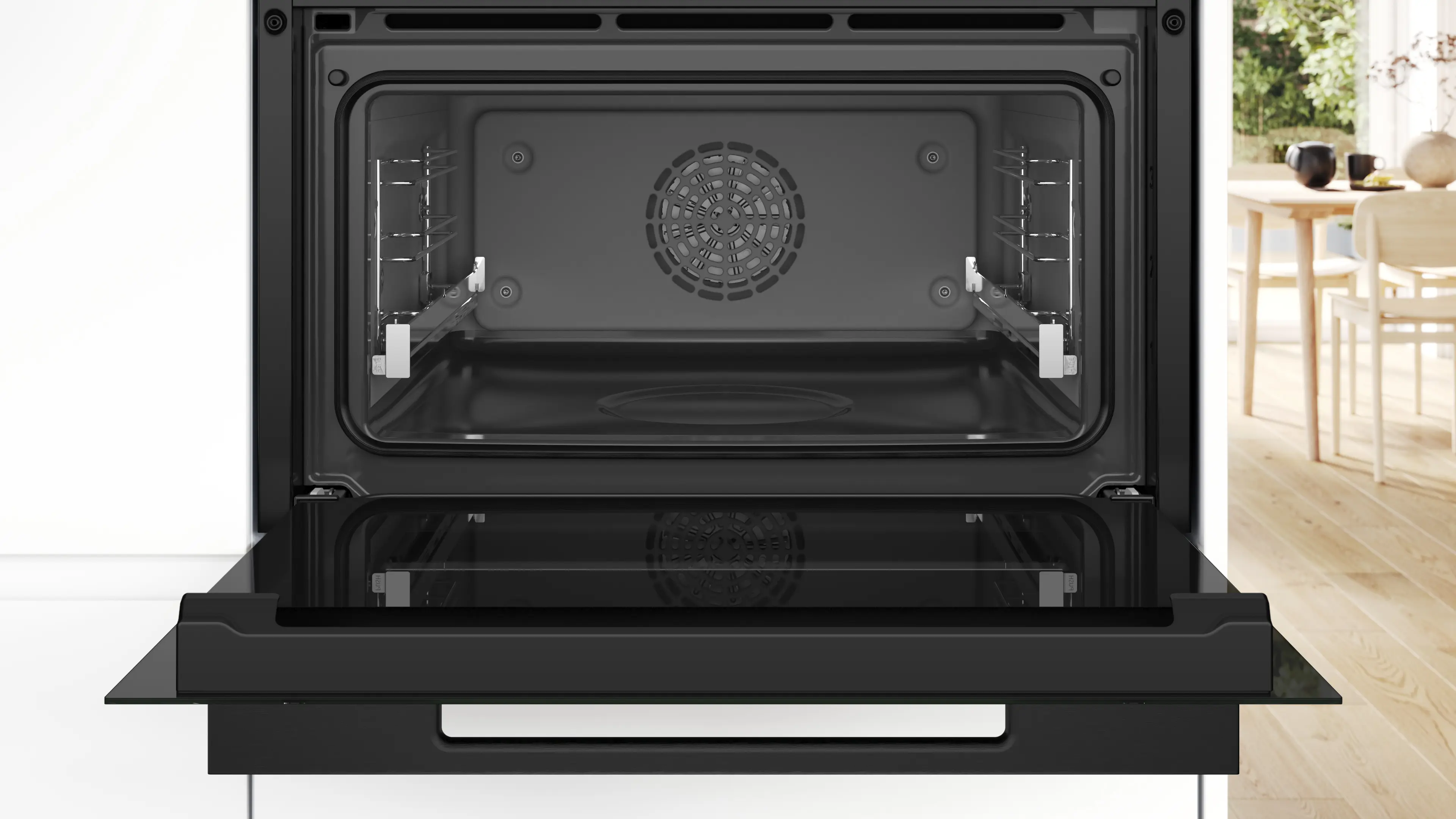 Serie 8 Compacte bakoven met volwaardige stoom 60 x 45 cm Zwart