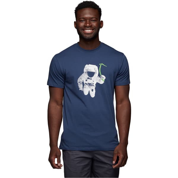 T-shirt BLACK DIAMOND M SPACESHOT SS TEE INK BLUE