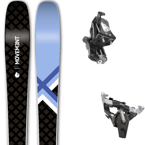 Pack ski de randonnée MOVEMENT AXESS 86 W + Fix