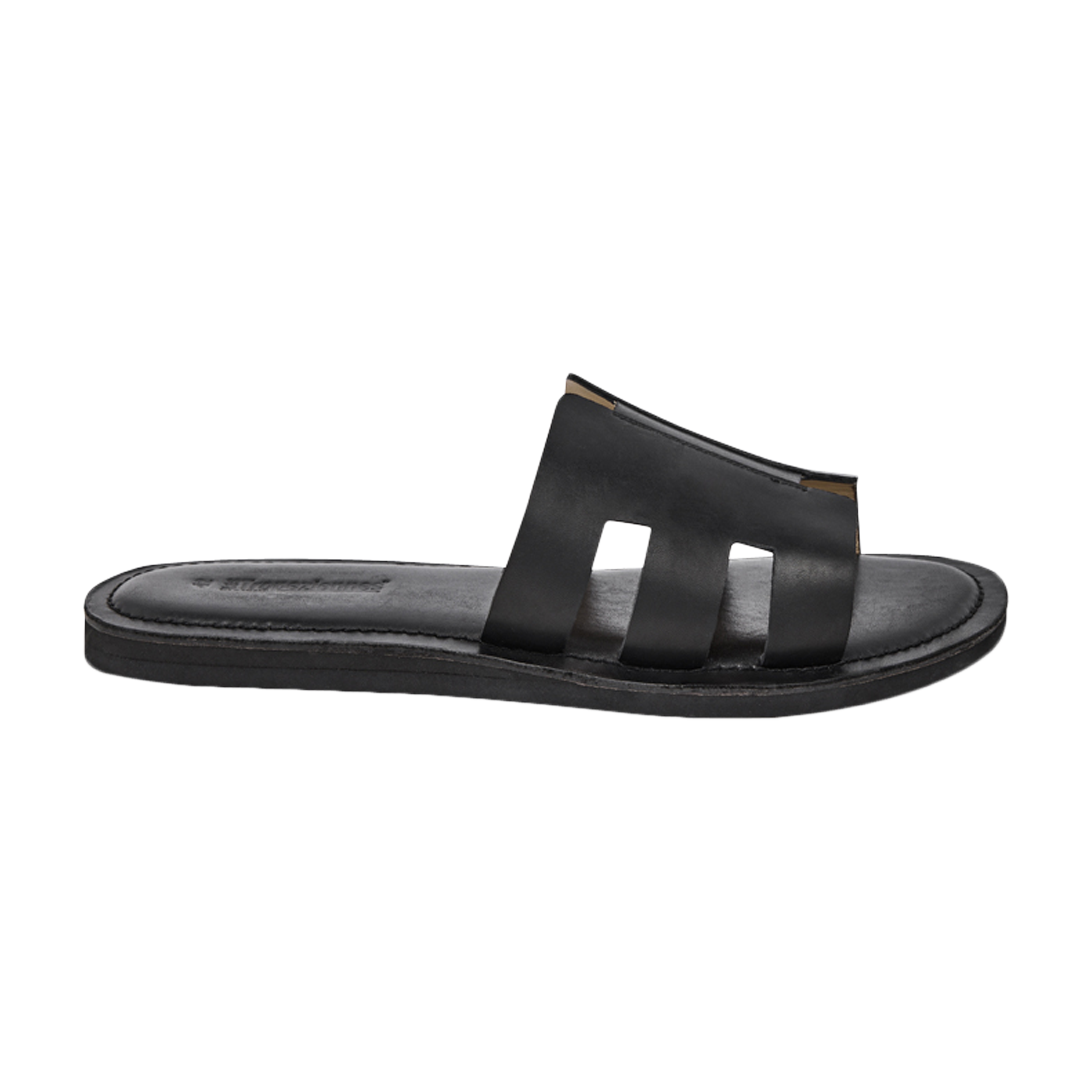 Sandales plates cuiremia | Noir