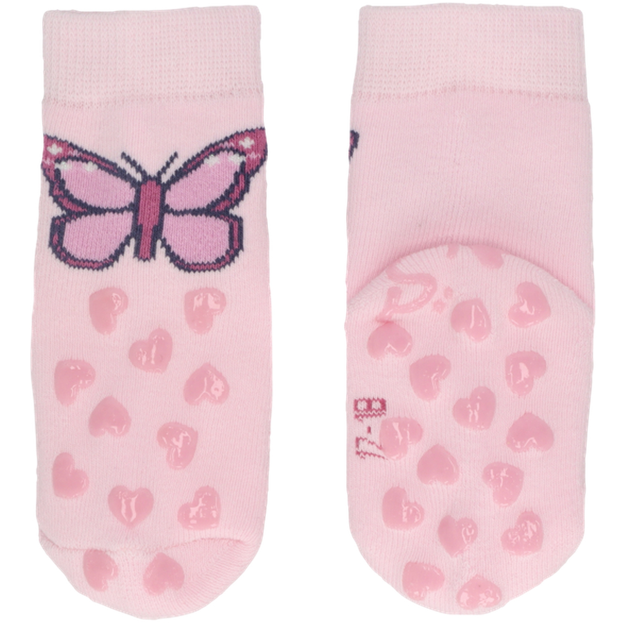 Sterntaler ABS-KrabbelsockenDP Schmetterl rosa