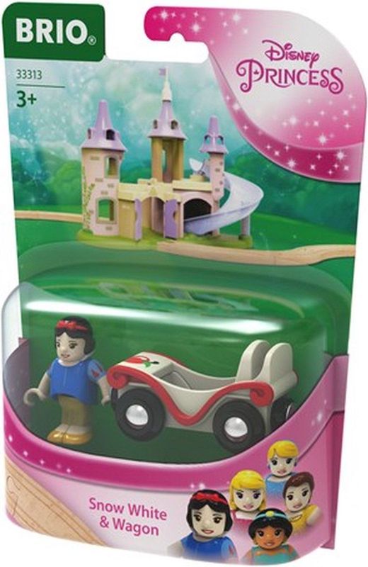 Brio - Sneeuwwitje & Bolderkar - Houten Treinset - Disney Prinses